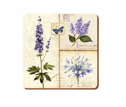 Underlägg med blommor