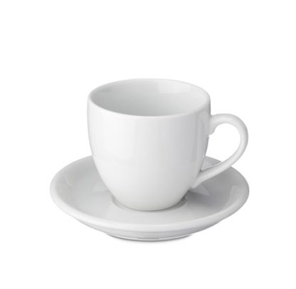 Espressokopp Vit