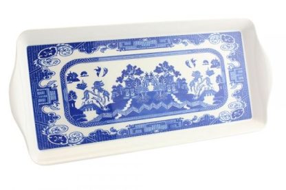 Blue Willow stor bricka