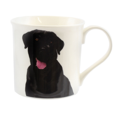 Black Labrador mugg