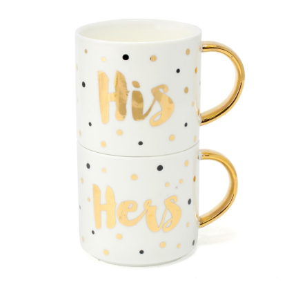 Mad Dots His & Hers muggar