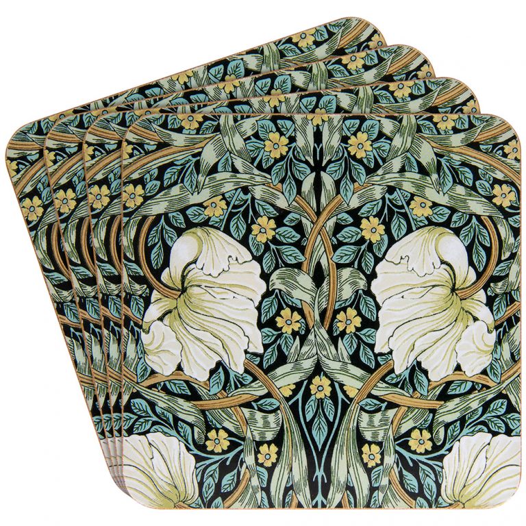 William Morris Pimpernel Coasters Desina