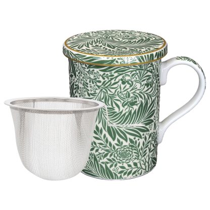 William Morris Larkspur Mugg, coaster & tesil