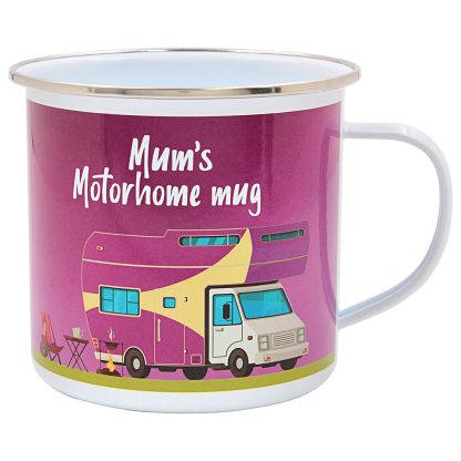 Plåtmugg Mum's Motorhome mug