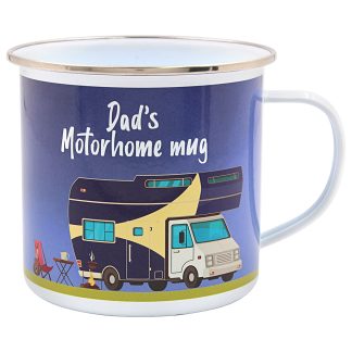 Plåtmugg Dad's Motorhome mug