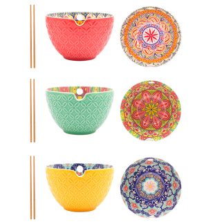 Tuscany 2 Skål & pinnar 3-mix