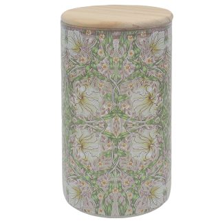 W Morris Pimpernel Glasburk med lock L