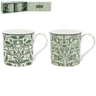 William Morris Acorn 2 muggar i presentförpackning