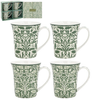 William Morris Acorn 4 muggar i presentförpackning