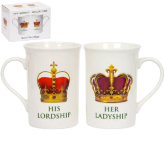 Her Ladyship & His Lordship - 2 muggar i presentförpackning