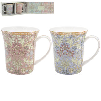 William Morris Hyacinth Mix 2 muggar i presentförpackning