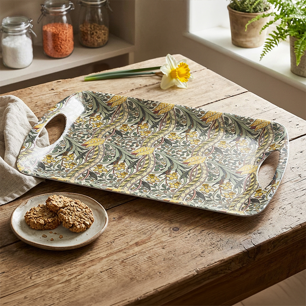 William Morris Daffodils Stor bricka