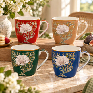 William Morris Pimpernel Frukostmugg 4-mix